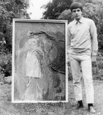 1965, Syd with painting