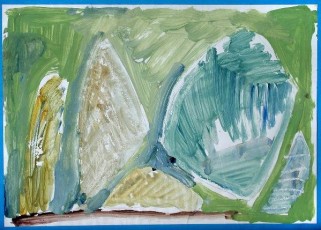 Blue & Green shapes 2005-6