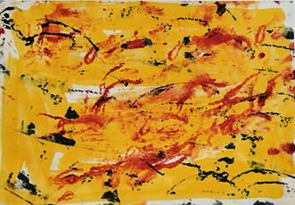 Yellow & Orange abstract
