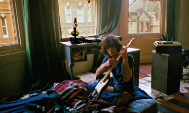 1969 Autumn Syd in his Earls Ct flat - by Mick Rock