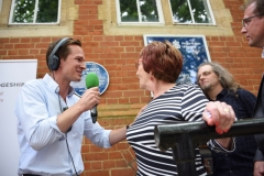 Syd's sister, Rosemary, interviewed by BBC Radio (c) Phil Mynott