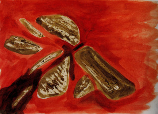 Orange & brown shapes