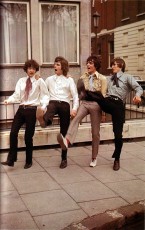 1967 Mar 3rd, Outside EMI Manchester Square, London – photographer unknown
