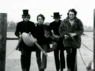 1967 Feb, ‘Arnold Layne’ promo shoot on Wittering Beach