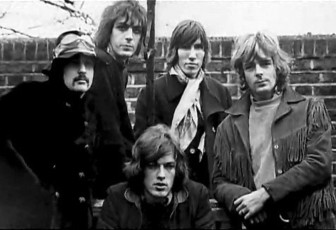 1968 Jan, 'Five Man Floyd' photo shoot (only shoot to include Syd & David Gilmour)