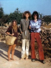 Syd with Marc & Mary Formentera1969