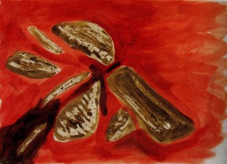 Orange & brown shapes