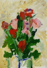 Roses in vase c.2005